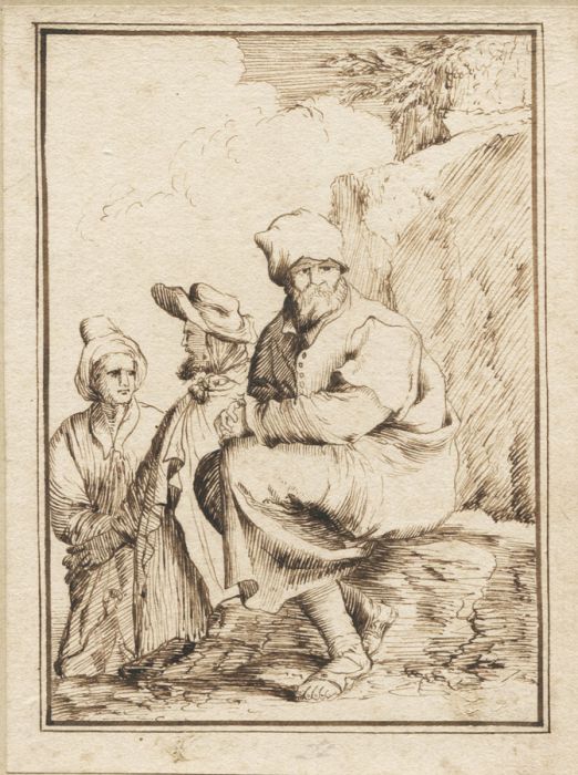 Superb 18th Century Pen and Ink Drawing
