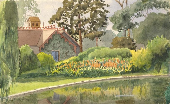 Major F.A. Molony - Early 20th Century Watercolour, In St. James Park