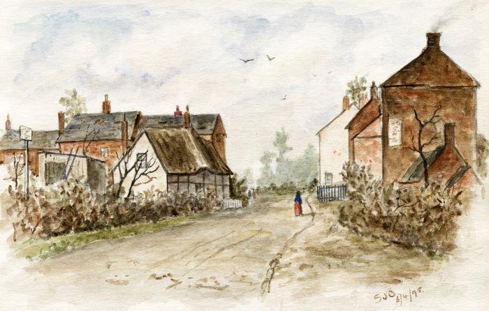 Sydney Bunney - 1895 Watercolour