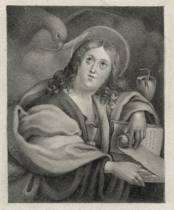 Excellent 19th Century Graphite Drawing - Portrait
