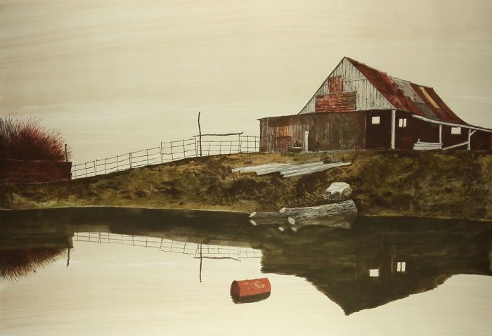 Michael Felmingham - Signed Limited Edition Contemporary Giclee, Reflections