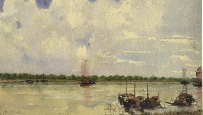 Sheikh Mohammed Sultan - Mid 20th Century Watercolour, South Africa