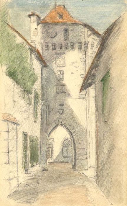 Harriet Worsley - Early 20th Century Coloured Pencil