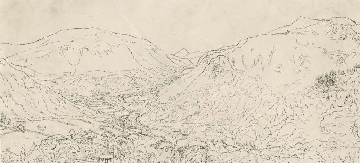 19th Century Pen and Ink Drawing