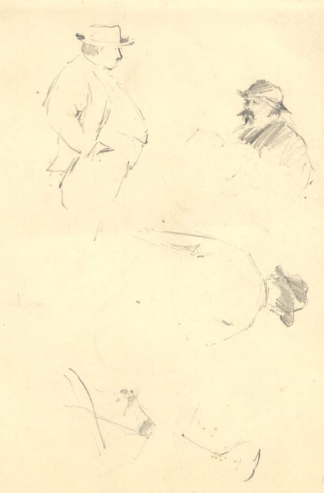 Joseph Harold Swanwick - Early 20th Century Graphite Drawing, Studies