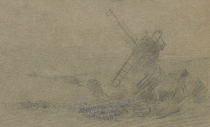 Joseph Harold Swanwick - Small Early 20th Century Graphite Drawing, Landscape