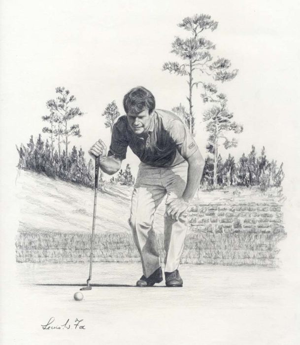 Lewis W Fox - Contemporary Graphite Drawing, Tom Watson