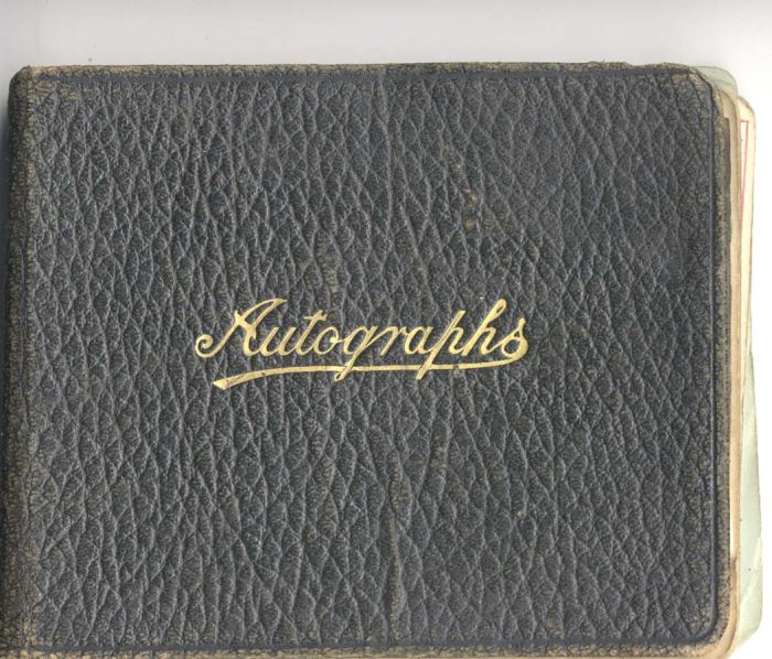 Outstanding 1920 Commonplace Album