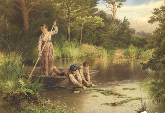 Attractive 19th Century Lithograph