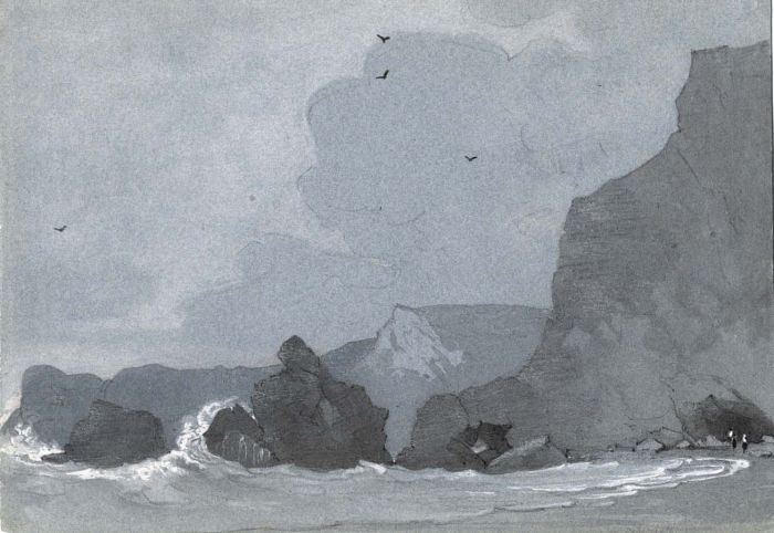 John Hippisley - 1820 Mixed Media, Near Portsmouth