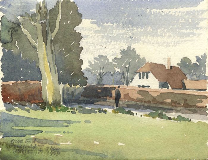 Thomas Rayson - 1959 Watercolour, Wood End