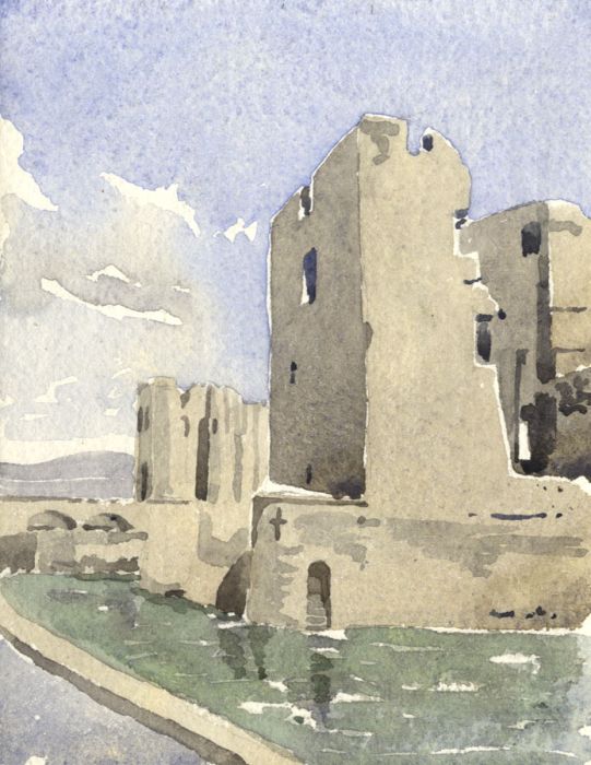 Thomas Rayson - Mid 20th Century Watercolour, Castle