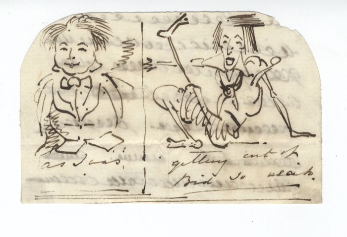 18th Century Pen and Ink Drawing