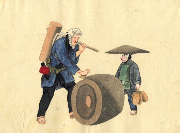 Early 20th Century Oriental Woodblock - Japanese Woodblock Print