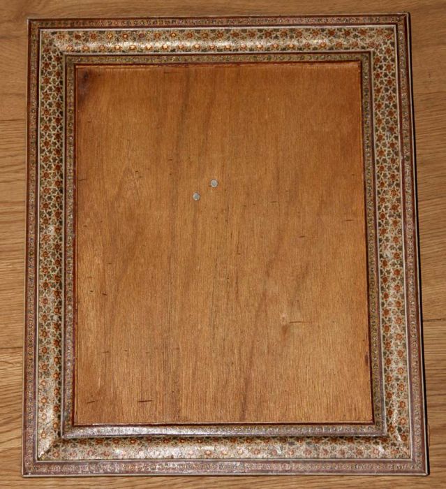 Mid 20th Century Picture Frame - Persian Khatam-Kari Picture Frame