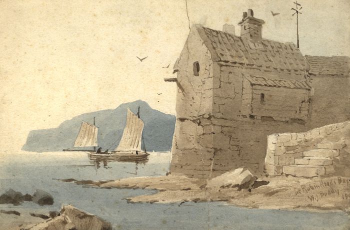 William James Boddy - Early 20th Century Watercolour, Robin Hood's Bay Yorkshire