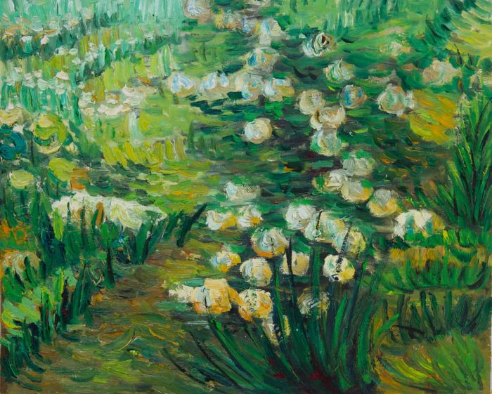 Original Contemporary Studio Oil Painting After Van Gogh