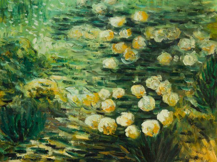Original Contemporary Studio Oil Painting After Van Gogh
