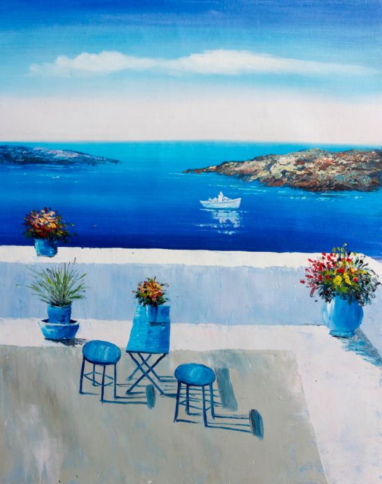 Original Contemporary Studio Oil Painting