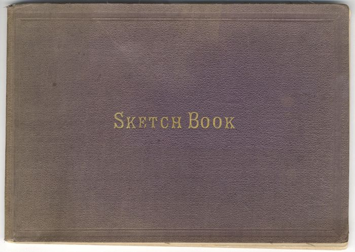 Late 19th Century Commonplace Album - Sketchbook of Tree Studies