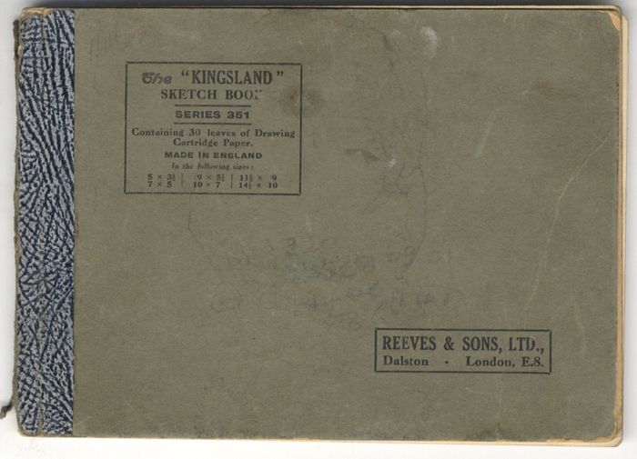 Deirdre Henty-Creer FRSA - Mid 20th Century Sketchbook