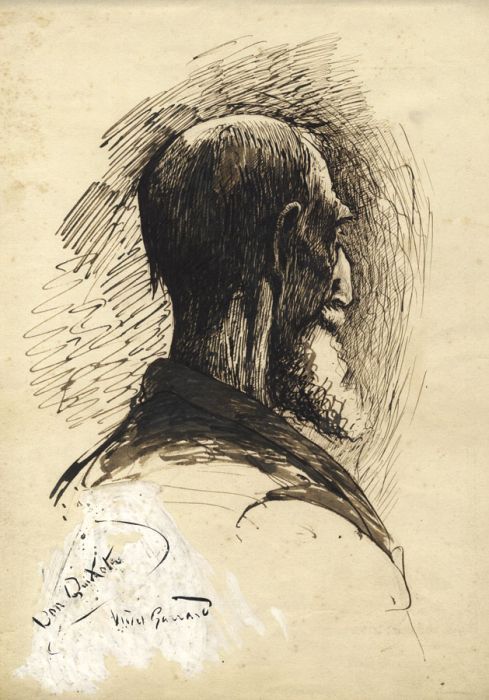 M. Egerton - Early 20th Century Monotype, Don Quixote