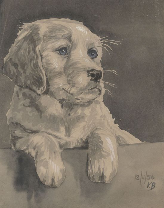Keith Burtonshaw - 1956 Watercolour, Labrador