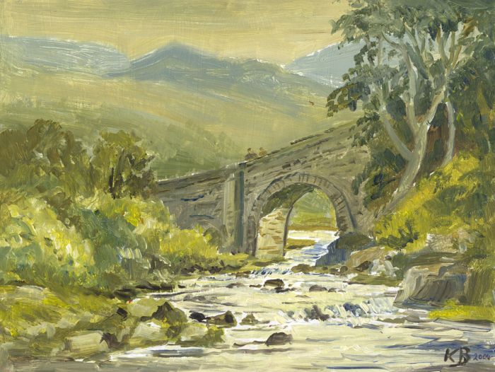 Keith Burtonshaw - 2004 Oil, River and Bridge