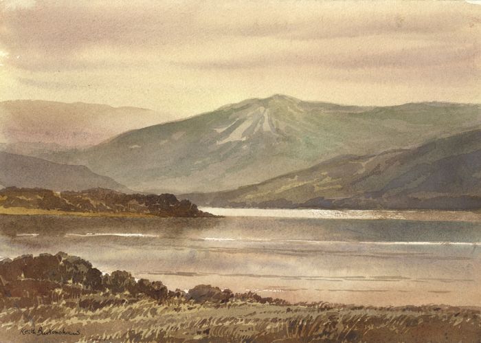 Keith Burtonshaw - 2006 Watercolour, Grassmere, Lake District