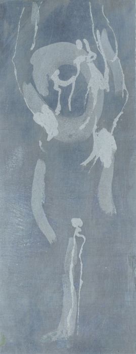 Joan Lewis - Original Etched Metal Plate Used for Etching 'Tree Woman'