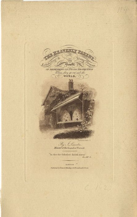 Lockett & Swain - 19th Century Engraving, Engraved Title Page, Heavenly Parent