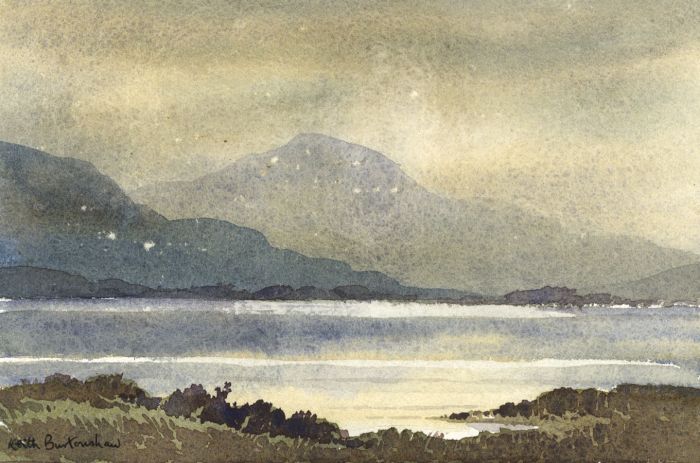 Keith Burtonshaw - Contemporary Watercolour, Loch Laggan