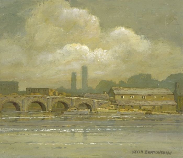 Keith Burtonshaw - Contemporary Oil, Kingston Bridge