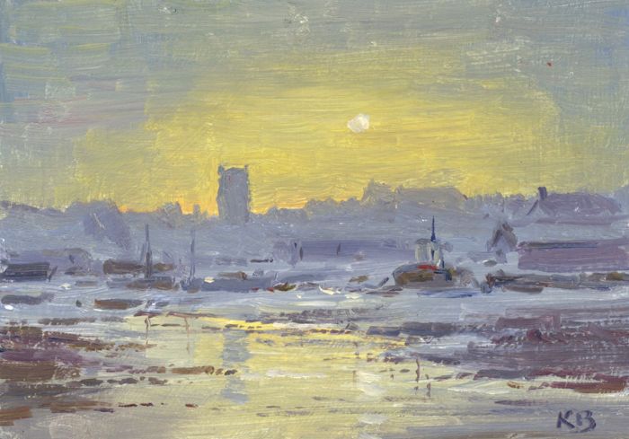 Keith Burtonshaw - Contemporary Oil, Harbour View