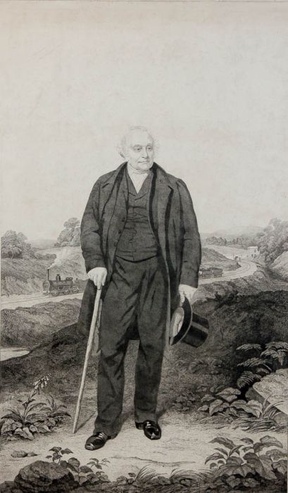 19th Century Etching - Portrait of Man, Unidentified from Lennox Boyd Collection