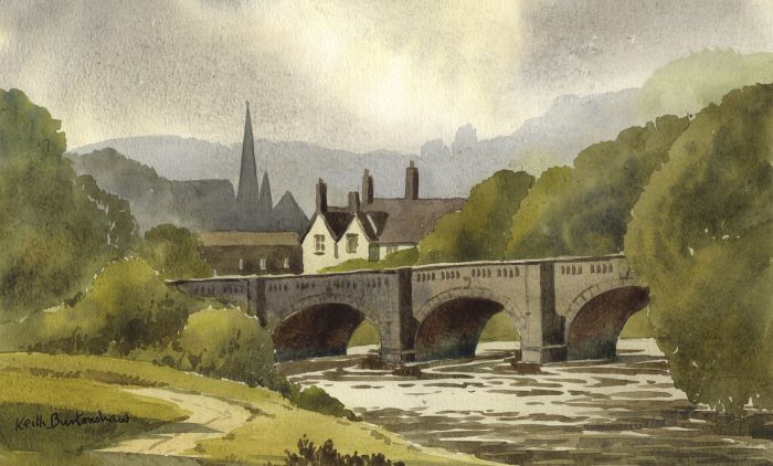 Keith Burtonshaw - Contemporary Watercolour, Oxford
