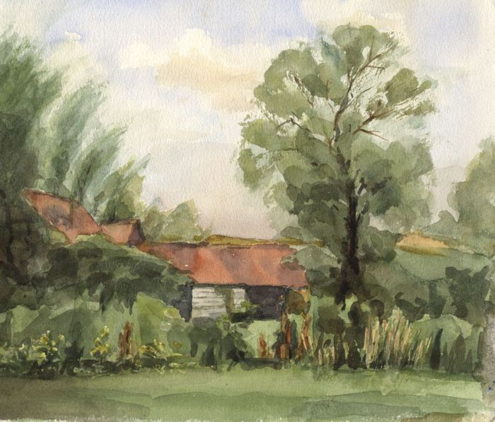 Mixed Set of 14 Early 20th Century Watercolours and Drawings
