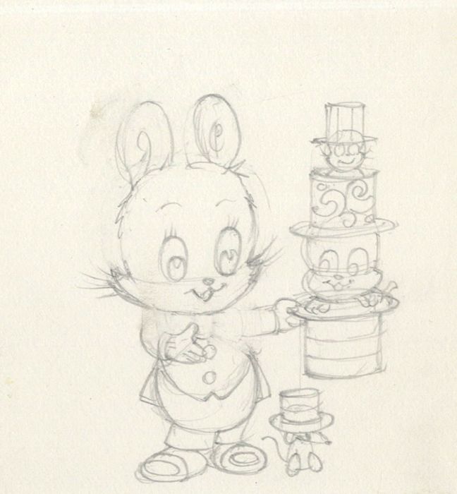Hugh McNeill - Mid 20th Century Graphite Drawing, Original Drawing, Harold Hare