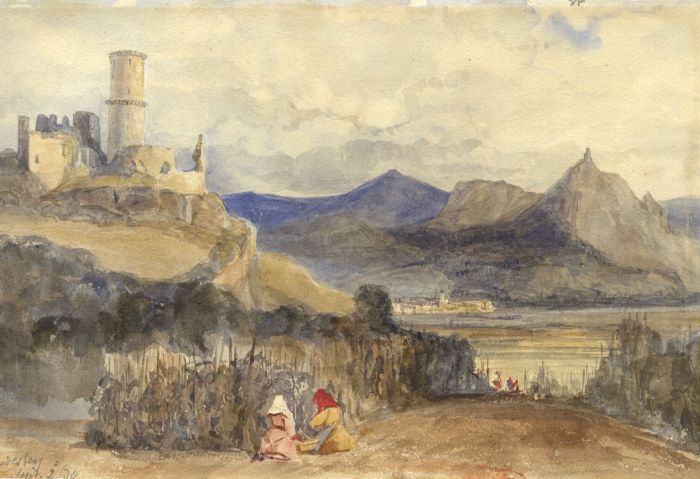 1930 Watercolour - Godesberg, Germany