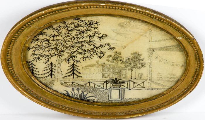 18th Century Embroidery - Silkwork, Country House and Gardens