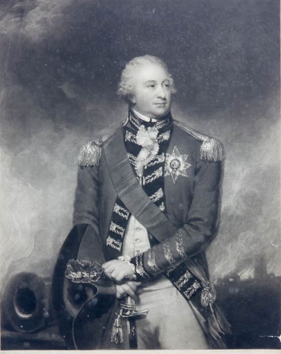 John Bromley - 1833 Mezzotint, Major General Sir Alured Clarke KB