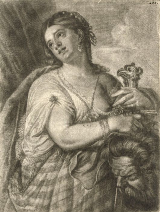 Anton Joseph Von Prenner - 1731 Mezzotint, From Theatrum Orbis Pictoria