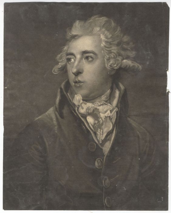 John Jones after SW Reynolds - 1789 Mezzotint, Lord John Townsend
