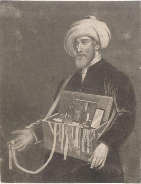 19th Century Mezzotint - Barber