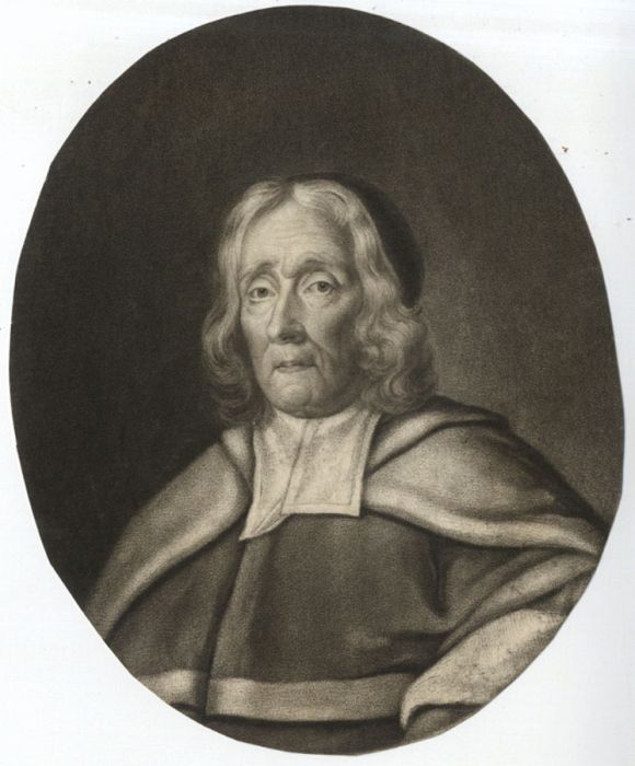 18th Century Mezzotint - Clergyman