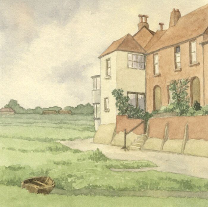 W.G. Lewis - 1964 Watercolour, Bosham