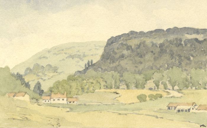 W.G. Lewis - Mid 20th Century Watercolour, Singleton, Sussex