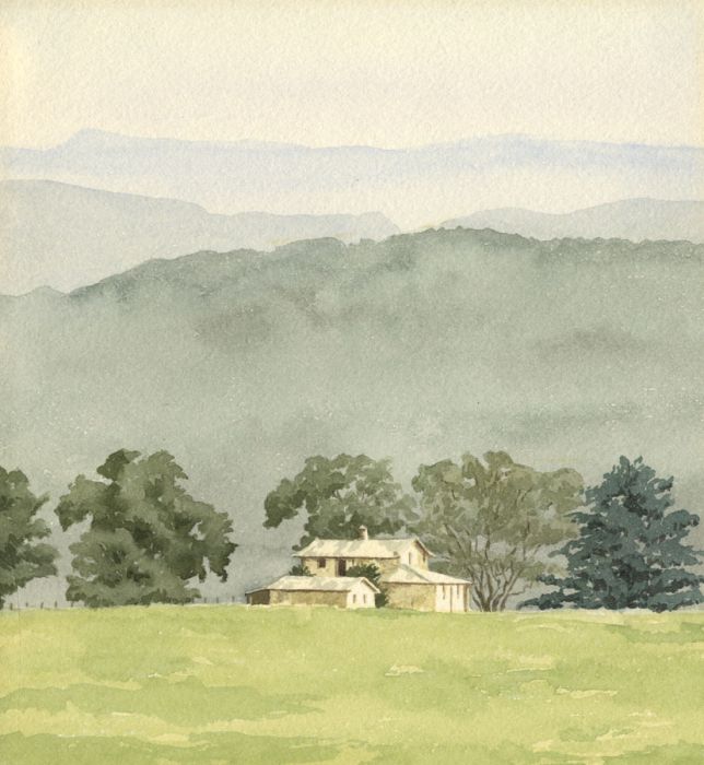 Eileen Lewis - Mid 20th Century Watercolour, Foothills of the Himalayas