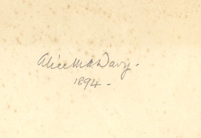 Alice M.A. Baumgartner - 1894 Watercolour, Woolhampton Church, Berkshire