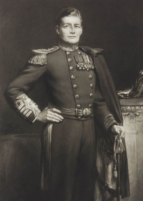 John Cother Webb - 1919 Mezzotint, David Richard Beatty, 1st Earl Beatty